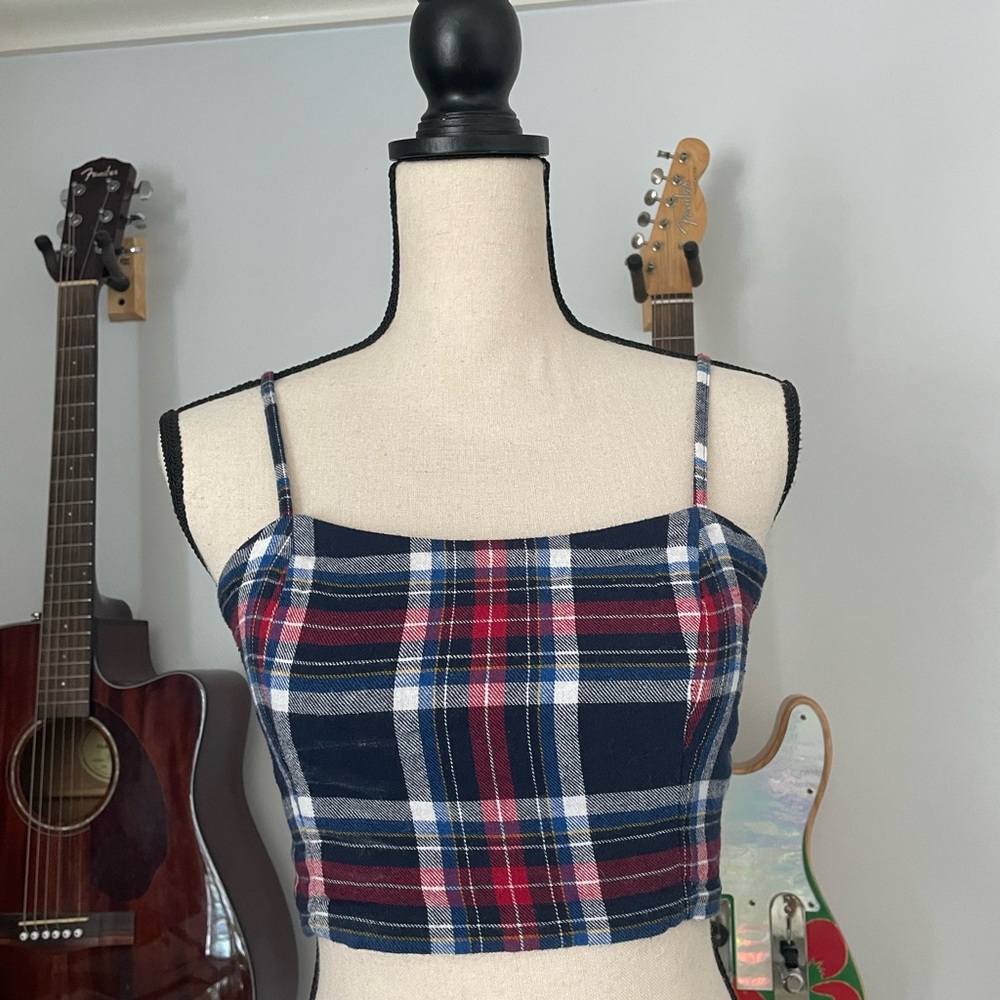 Wild Fable • Plaid Tank